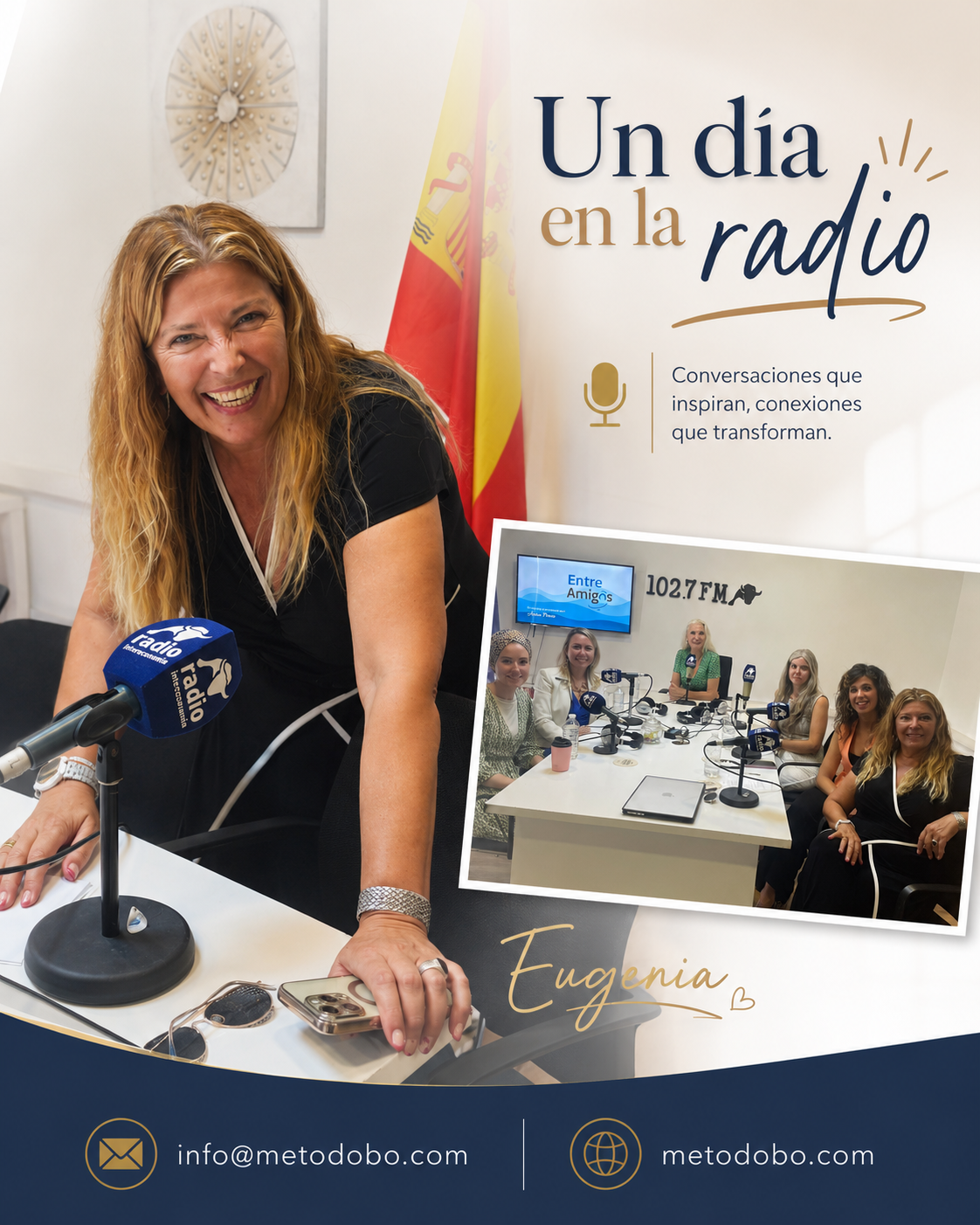 Un día en la radio